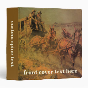 Vintage Cowboys, The Stage Coach by John Borein Binder