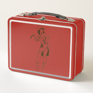Vintage Cowgirl Lunchbox