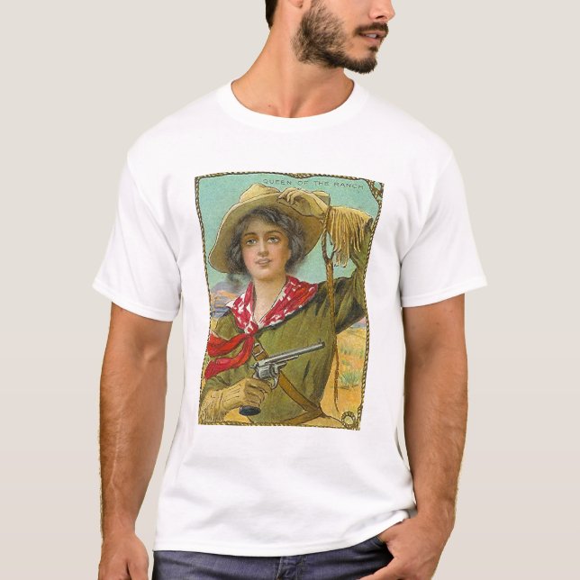 Vintage Cowgirl T-Shirt (Front)