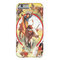 "Vintage Cowgirl" Western iPhone 6 case