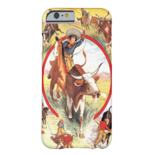 "Vintage Cowgirl" Western iPhone 6 coque