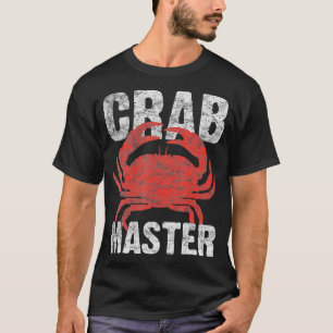 vintage crab master gift for crab lovers  T-Shirt