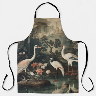 vintage cranes and palaces in the tropics apron