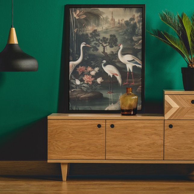 vintage cranes and palaces in the tropics poster (Creator Uploaded)