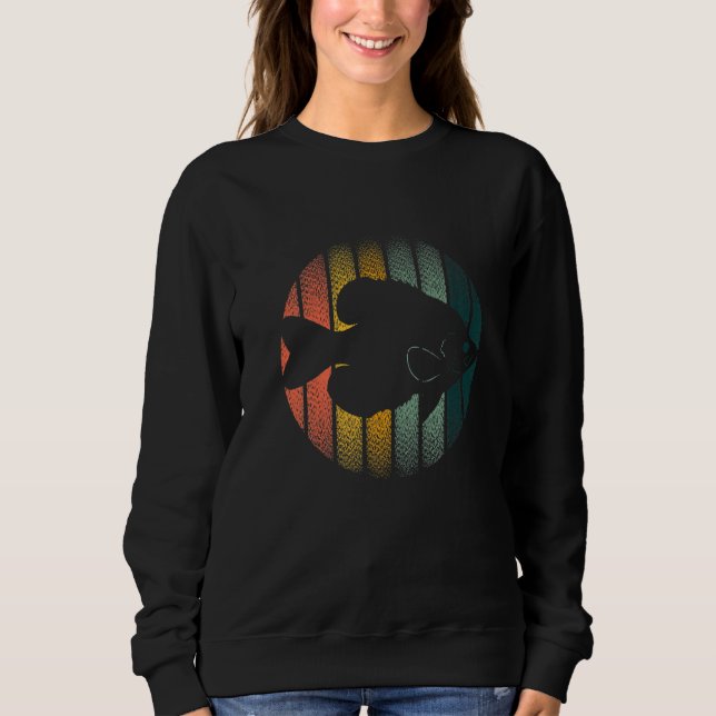 Vintage Crappie Fishing Sweatshirt (Front)