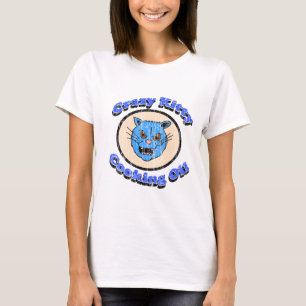 Vintage Crazy Kitty Cooking Oil T-Shirt