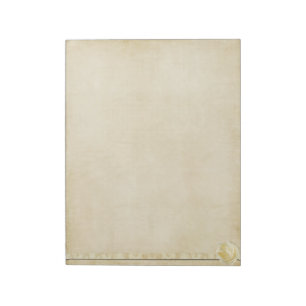 Vintage Cream Rose Notepad