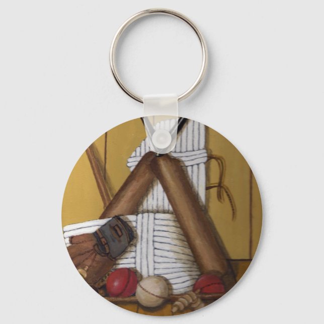 Vintage Cricket Keychain (Front)