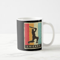 Vintage Cricket Sport Retro Poster