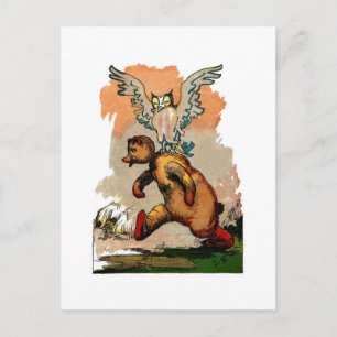 Vintage Critters Tin Woodman Postcard