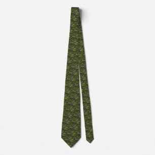 Vintage Crocodiles, Marine Life Reptiles Animals Tie
