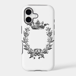 Vintage Crown and Wreath Art
