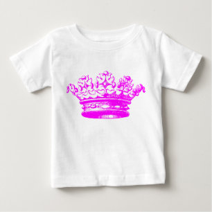 Vintage Crown - Magenta Baby T-Shirt