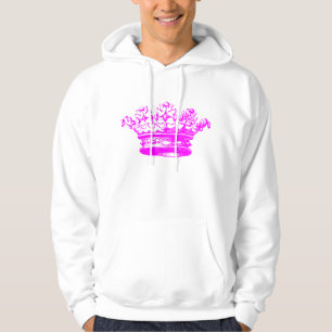 Vintage Crown - Magenta Hoodie