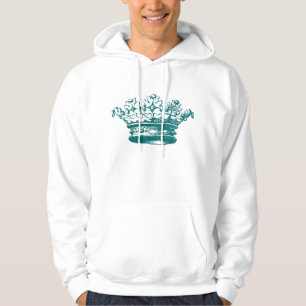 Vintage Crown - Moss Green Hoodie