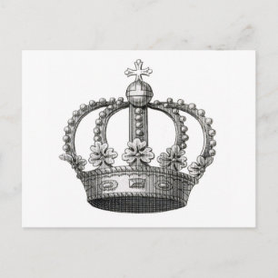 Vintage Crown Postcard