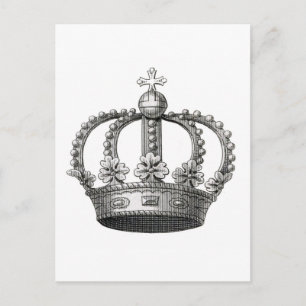 Vintage Crown Postcard