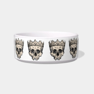 Vintage Crowned Skulls Bowl