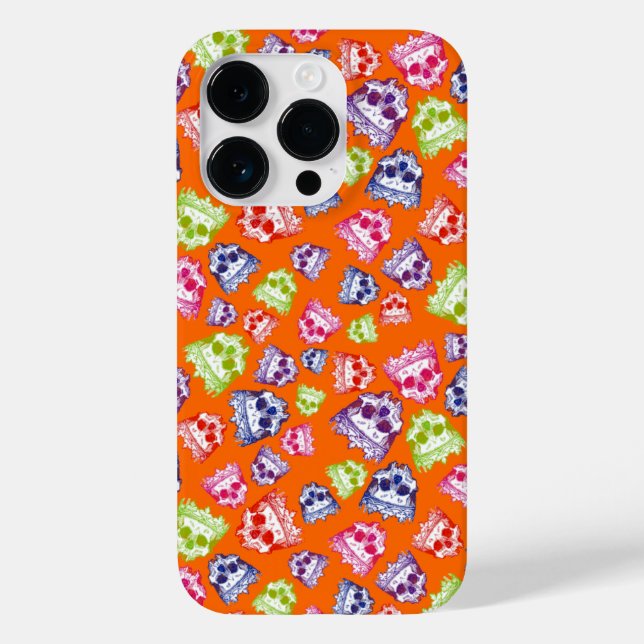 Vintage Crowned Skulls Case-Mate iPhone Case (Back)