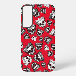 Vintage Crowned Skulls Samsung Galaxy Case