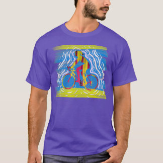 Vintage Cruiser Bike Gift for Women T-Shirt