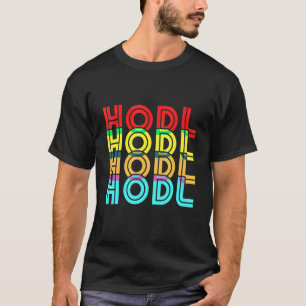 Vintage Cryptocurrency Hodl Digital Currency Bitco T-Shirt