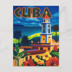 Vintage Cuba - Postcard