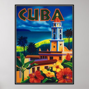 Vintage Cuba - Poster