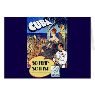 Vintage Cuba So Near So Fast Travel