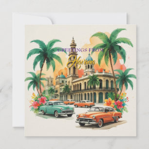 Vintage Cuba Travel - Greetings From Havana