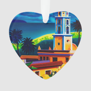 Vintage Cuba Travel Ornament