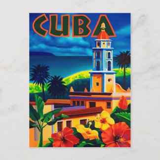Vintage Cuba Travel Postcard