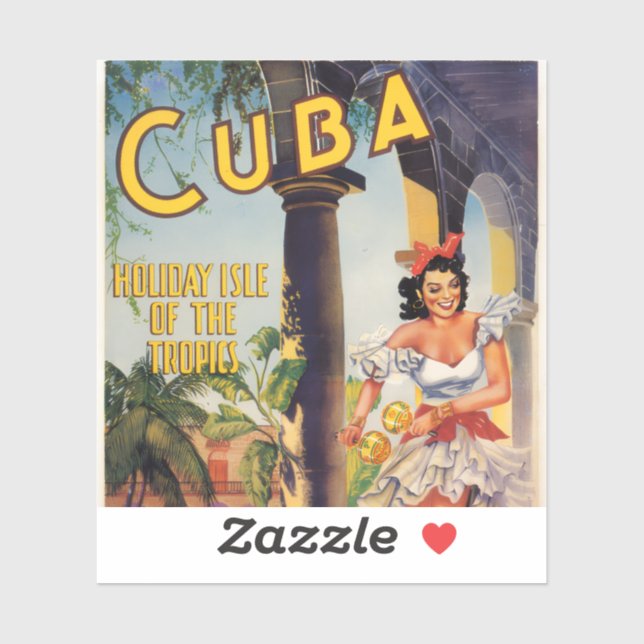 Vintage Cuban Tourist Commission Tropics Travel (Sheet)
