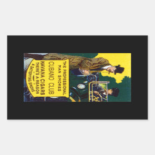 Vintage Cubano Club Cigars Sticker