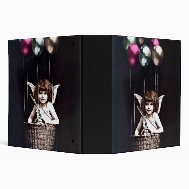 Vintage Cupid Binder (Background)