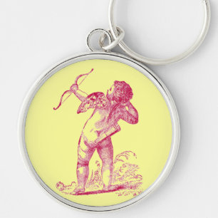Vintage Cupid Keychain