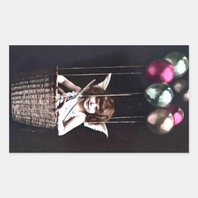 Vintage Cupid Sticker (Front)