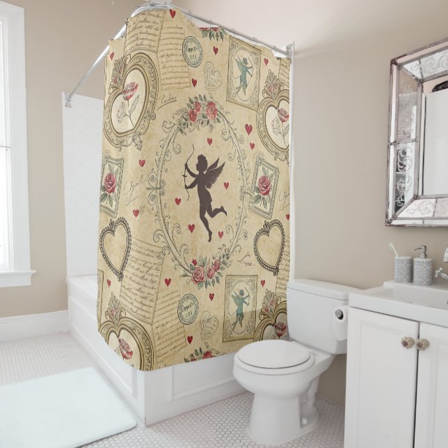 Vintage Cupid's Romantic Pattern (In Situ)
