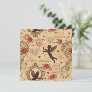 Vintage Cupid's Romantic Pattern (10)