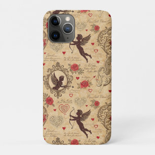 Vintage Cupid's Romantic Pattern (4) iPhone 11 Pro Case