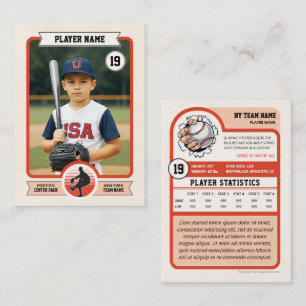 Vintage Custom Baseball Trading Card 10 pcs/pack