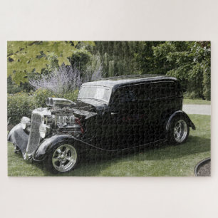 vintage custom car puzzle