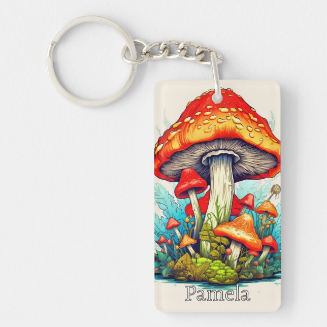 Vintage Custom Monogram Psychedelic Mushroom (Devant)
