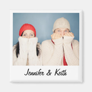 Vintage Custom Retro Instant Photo Magnet