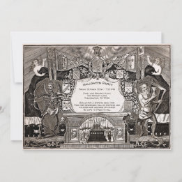 Vintage Customizable Creepy Invitation