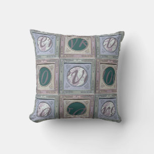 Vintage Customizable Pillow with Secret Message 1