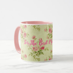 Vintage Customize Floral Modern Rose Popular Mug