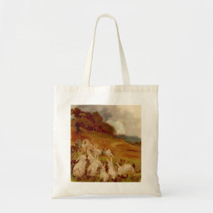 Vintage Cute Animal Easter   Bunny  Tote Bag