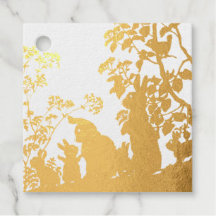Vintage Cute Animal Easter  Favour Tags