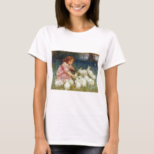 Vintage Cute Animal Easter  T-Shirt